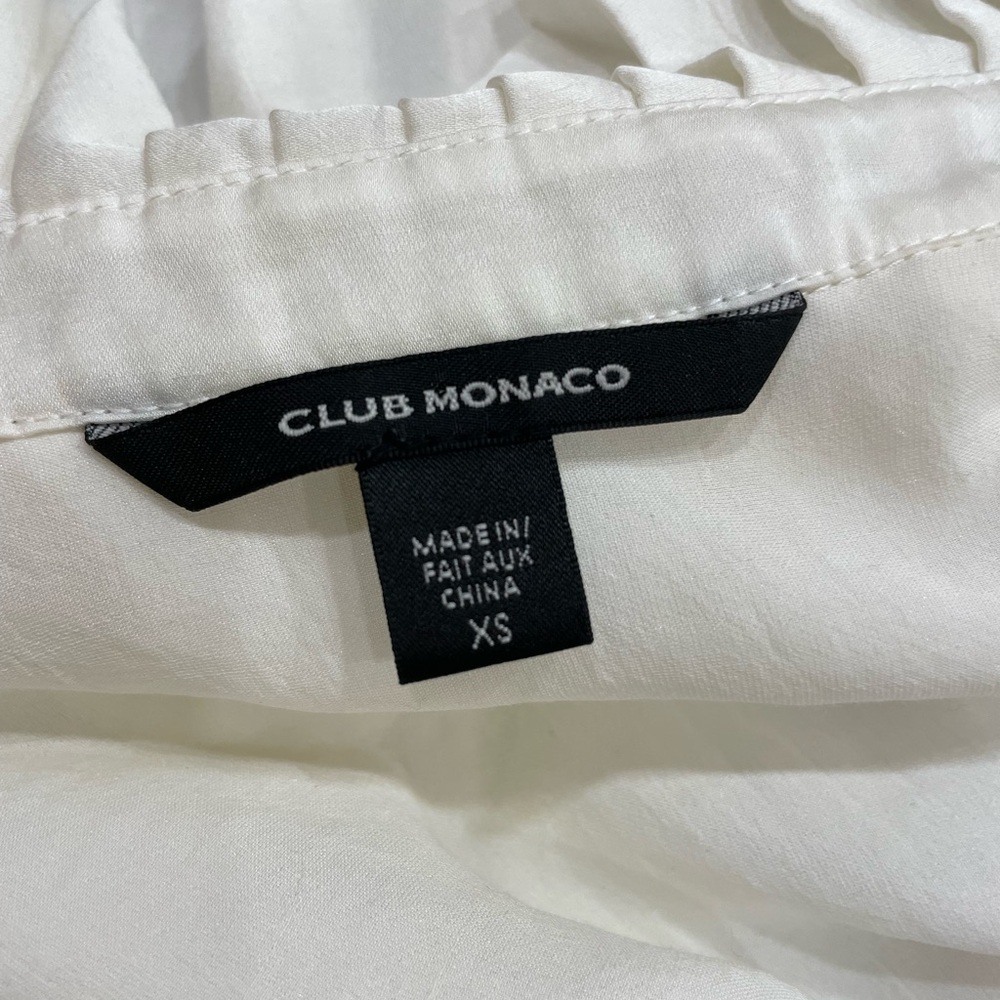 Club Monaco Ruffled Blouse - Picture 5 of 5